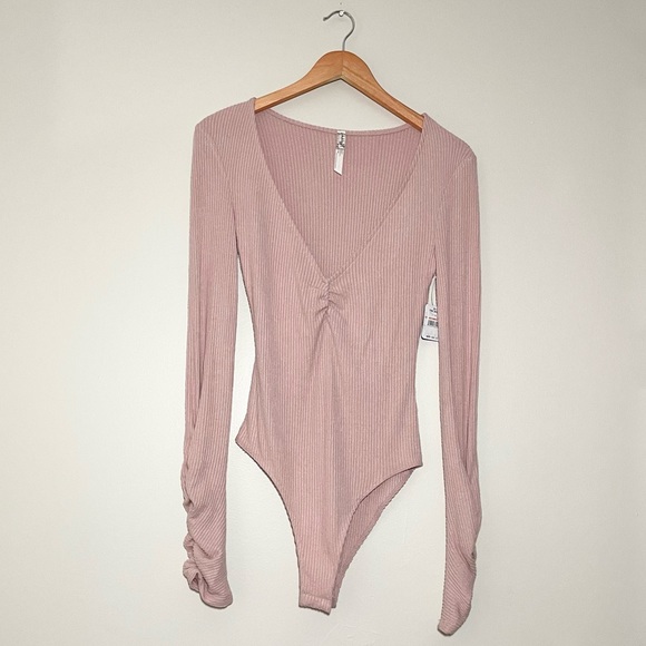 NWT Free People Cozy Up With Me Bodysuit - Picture 1 of 8